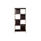 Homeroots 72" Brown Manufactured Wood Geometric Four Tier Etagere Bookcase 490163 - alternate 1