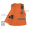 Ergodyne Hi-Vis Vest, L, 28 3/10 " L, Orange 22414 - alternate 4