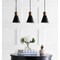 Jonathan Y Apollo 33.5" 3-Light Mid-Century Modern Iron Adjustable Linear LED Pendant, Black/Brass Gold JYL6134A - alternate 4