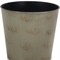 Homeroots 7in Gray Recycled Plastic Indoor Outdoor Round Pot Planter 488225 - alternate 3
