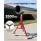Vevor VEVOR Pipe Stand Adjustable Height 28-52 Inch 2500LBS for 1/8 to 12 Inch Pipe VV-P-1107AV - alternate 3