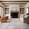 World Rug Gallery Gray Flatweave Rug - Washable Vintage Style, Neutral for Any Room 9 ft x 12 ft WR173GRAY9X12 - alternate 1