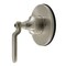 Kingston Brass Single-Handle Three-Way Diverter Valve with Round Trim Kit, Brushed Nickel KS3038KL - alternate 1
