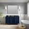 James Martin Vanities Brittany 60" Single Vanity, Victory Blue, w/ 3 CM Phantome Eclos Top 650-V60S-VBL-3PHT - alternate 2