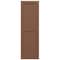 Ekena Millwork True Fit PVC Farmhouse/Flat Panel Combination Fixed Mount Shutters, Burnt Toffee, 15W x 62H, PR TFP101FC15X062BT - alternate 4