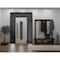 Vdomdoors Front Exterior Aluminum Door Ronex0521 Black Prehung Entry Steel Metal Modern Painted RONEX0521EXD-BLK-W14+36+14xH80+14-RH-I - alternate 2