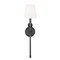 Z-Lite Claudelle 1-Light Wall Sconce, 5.75 in W x 24 in H, Matte Black 4014-1SA-MB - alternate 3