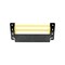 K&M Mfg Universal Flip-Up Tractor Step Yellow/Black Powder Coat Finish 3452 - alternate 5