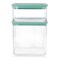 Martha Stewart 2 Piece Plastic Stackable Container Set with Lids 131106.04 - alternate 5