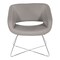 Office Star Products Resimercial Seating Faux Leather Lounge Chair, Grey LRL-R103 - alternate 2