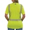 Ergodyne M Lime Class 2 Hi-Vis T-Shirt Black Bottom Womens 8276BK - alternate 4