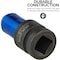 Neiko Impact Wrench Adapter, 1/2'' Drive Female to 1/4'' Hex Converter, Cr-Mo Steel 30275A - alternate 2