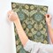A-Street Prints Myrtle Dark Green Floral Ogee Wallpaper 4171-82060 - alternate 2