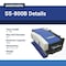 Sealer Sales Tape Dispenser, 3 in Max. Tape Width, Blue SS-800B - alternate 2