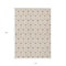 Homeroots 10' X 14' Salmon And Beige Geometric Washable Indoor Outdoor Area Rug 595768 - alternate 3