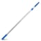 Gritt Commercial 6' Telescopic Pole, Aluminum, Adjustable 3.5 - 6' length with Click / Lock Adapter Cone GRI106-6F - alternate 1