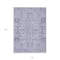 Homeroots 10' X 14' Lavender Purple And Gray Oriental Washable Indoor Outdoor Area Rug 582097 - alternate 3