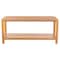 Alaterre Furniture Newport 40in Wood Storage Bench with Handcrafted Woven Rope Seat, Natural ANNP0520 - alternate 1
