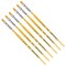 Da Vinci JUNIOR Synthetics Student Brush, Synthetic, Tempera, Flat, Series 304, Size 4, 6PK VA-304_4 - alternate 2