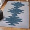 Jonathan Y Chayton Minimalist Geometric Non-Slip Machine-Washable Gray/Blue 8 ft. x 10 ft. Area Rug WSH110D-8 - alternate 4