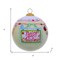 Homeroots Baby's First Christmas with Motifs Hand Painted Mouth Blown Glass Ornament 477454 - alternate 2