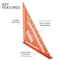 Klein Tools Rafter Square, 12-Inch 93512SSQ - alternate 7