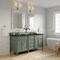 James Martin Vanities Brittany 72" Double Vanity, Smokey Celadon, w/ 3 CM Phantome Eclos Top 650-V72-SC-3PHT - alternate 2