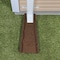 Groundsmart Brown Rubber Splash Block GSSBBN6 - alternate 2