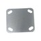 Vestil Polyurethane Rigid Caster 4 In. Diameter x 2 In. Width 617 Lb. Capacity Light Blue/Gray CST-KB-4X2PUP-R - alternate 8