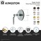 Kingston Brass Single-Handle Three-Way Diverter Valve with Round Trim Kit, Matte Black KS3030KL - alternate 2