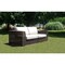 Hospitality Rattan Patio Soho 2-Piece Modular Loveseat, PR 903-1321-JBP-2PS - alternate 2