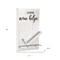 Homeroots 4" White Wood Entertainment Organizer 661173 - alternate 2