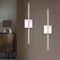 Jonathan Y Makena 28" Modern Minimalist Dimmable Integrated LED Metal Wall Sconce, Chrome, 2PK JYL7022A-SET2 - alternate 4