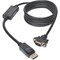 Eaton Tripp Lite Series DisplayPort 1.2 to VGA Active Adapter Cable DP with Latches to HD15 M/M, 6 P581-006-VGA-V2 - alternate 1