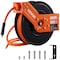 Vevor Retractable Air Hose Reel 3/8 IN x 100FT Rubber Air Hose Reel Max 300 PSI NT-A30 - alternate 1