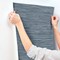 A-Street Prints Exhale Indigo Woven Faux Grasscloth Wallpaper 4147-27260 - alternate 1