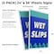 Signmission Wet Slips, Plastic Signs Only 24 Inch x 36 Inch, Corrugated Plastic, 2PK CSB-2436-2PACK-Wet Slips - alternate 2