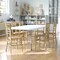 Flash Furniture HERCULES Childs Gold Resin Party and Event Chiavari Chairs for Commercial & Residential Use, 6PK 6-LE-L-7K-GD-GG - alternate 3