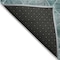 Homeroots 10' X 14' Teal Blue Aqua And Gray Abstract Washable Indoor Outdoor Area Rug 577696 - alternate 3