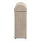 Happimess Darla 14.27-Gallon All-Weather Wicker/Metal Swing Top Hideaway Outdoor Trash Can, Light Pink/White HPM1201D - alternate 4