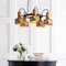 Jonathan Y Gallery 24 in. 5-Light Adjustable Spotlight Metal LED Chandelier, Brass Gold JYL6127A - alternate 5