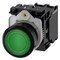 Siemens Illuminated pushbutton, 22 mm, round, plastic, green, pushbutton 3SU1102-0AB40-1BA0-ZY10 - alternate 1