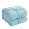 Homeroots Blue Queen Polyester 180 Thread Count Washable Down Comforter Set 528930 - alternate 3