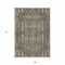 Homeroots 9' X 12' Gray Taupe And Beige Moroccan Washable Indoor Outdoor Area Rug 577203 - alternate 3
