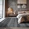 World Rug Gallery Contemporary Minimalistic Stripe LInes Area Rug 5 ft x 7 ft Black WR30BLACK5X7 - alternate 3