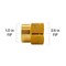 Proline Series Brass 3/4-in FIP x 1/2-in FIP Reducing Coupling BF-865NLB - alternate 2
