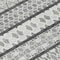 Homeroots 10' X 14' Gray Charcoal And Silver Quatrefoil Washable Indoor Outdoor Area Rug 583227 - alternate 4