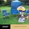Arrowhead Outdoor Portable Folding Camping Quad Chair with 6-Can Armrest Cooler, Ocean Blue KKS0273U - alternate 3