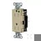Hubbell Wiring Device-Kellems Straight Blade Receptacle, 5-15R, 15 A, 125V AC, 2 Pole, 3 Wire, Surface Mount, Grounded HBL2172STITR - alternate 2
