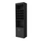 Homeroots 24in Black Bar Cabinet With Eighteen Shelves 478384 - alternate 1